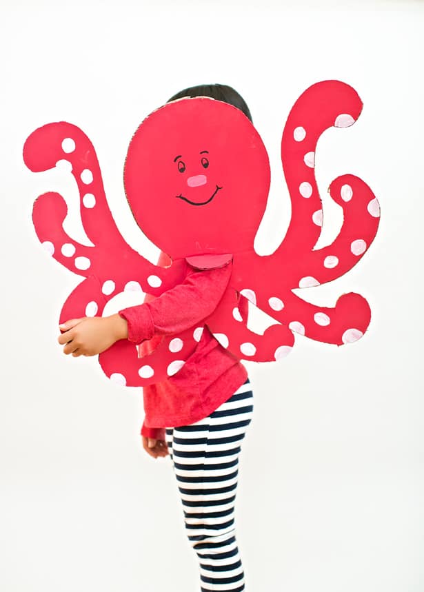 Easy Cardboard Octopus Craft For Kids Fun Activities