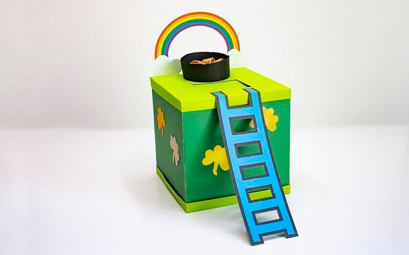 Easy Cardstock Leprechaun Trap Craft For Kids Leprechaun Traps For Kids