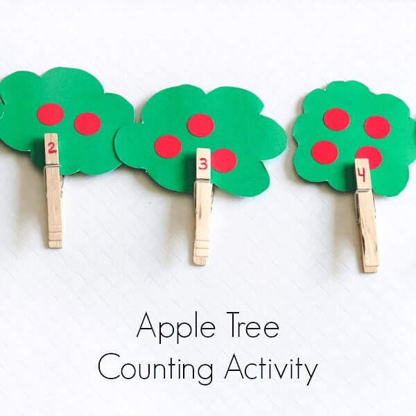 Easy Counting Clothespin Game Activity for Kids Learning with DIY Clothespins