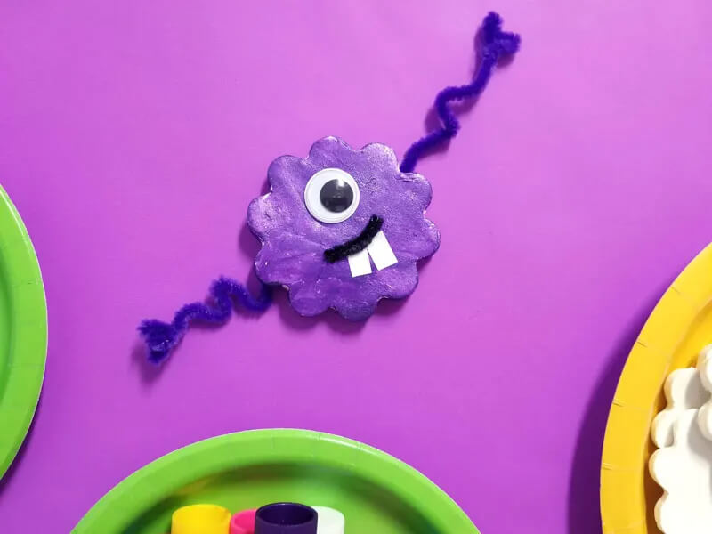 Easy Monsters Magnet Craft Idea For Kindergartners