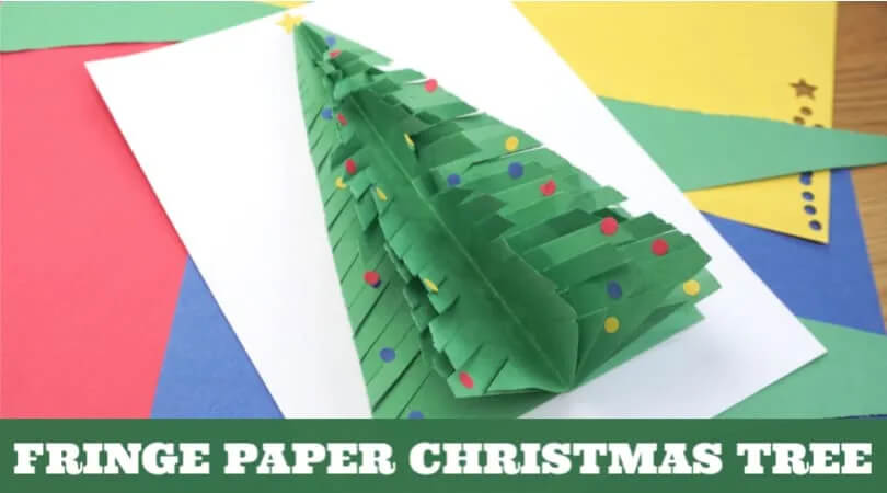 Easy-Peasy Construction Paper Christmas Tree Craft For Kids