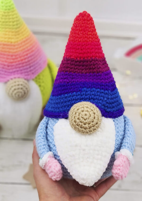 Easy-Peasy Gnome Crochet Design Idea Crochet Gnome Patterns
