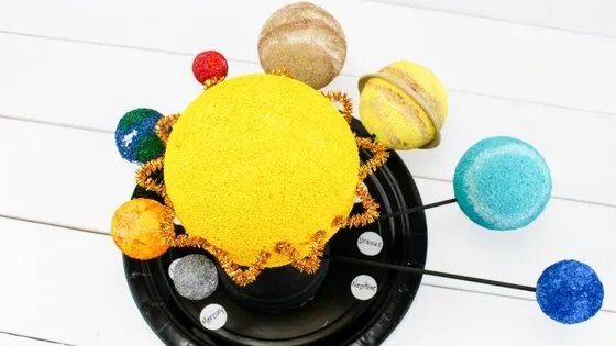 Solar System Projects for Students Using Styrofoam Balls