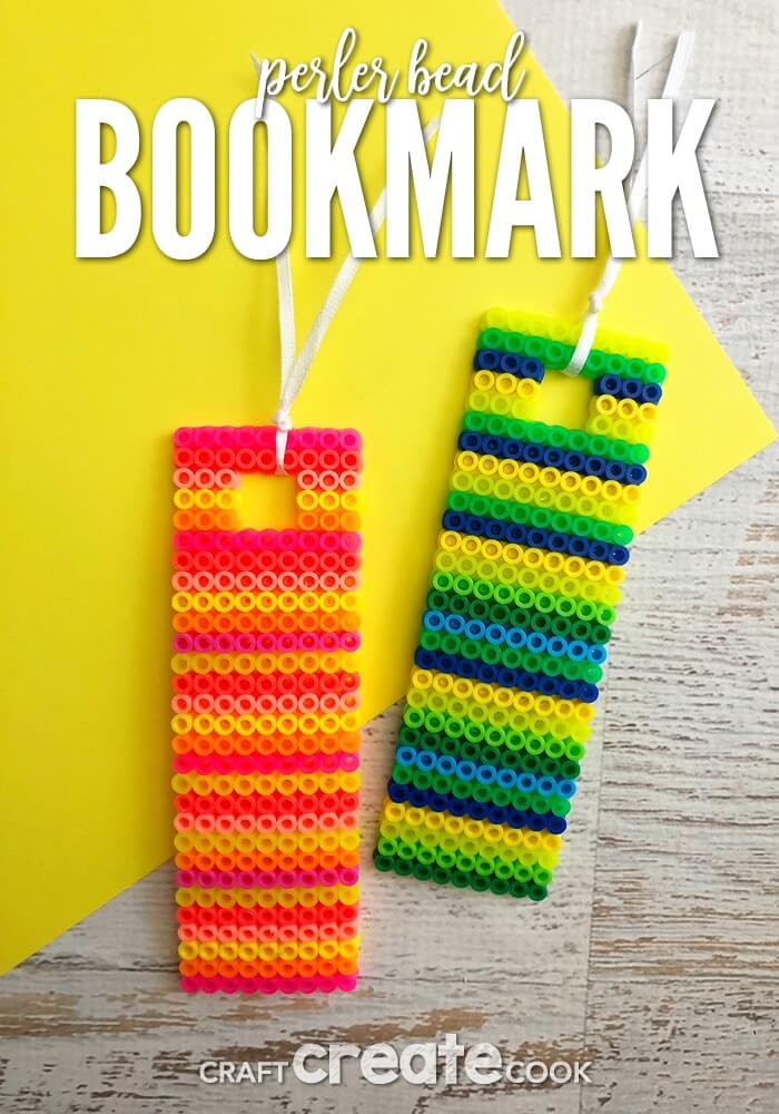 Easy Perler Bead Bookmark Craft For Kindergartners