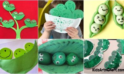 Easy & Simple Pea Crafts for Kids