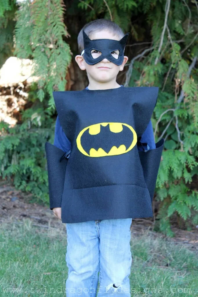 Easy To Make Batman Costume At Home
