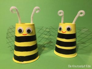 Paper Cup Bee Craft Projects For Kids - Kids Art & Craft