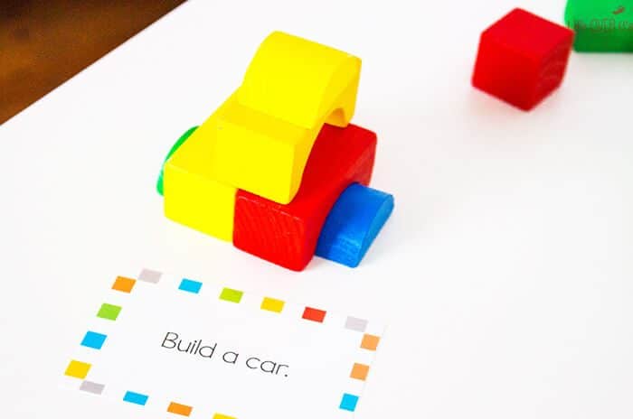 Easy To Make Building Block STEM Challenge For Kids