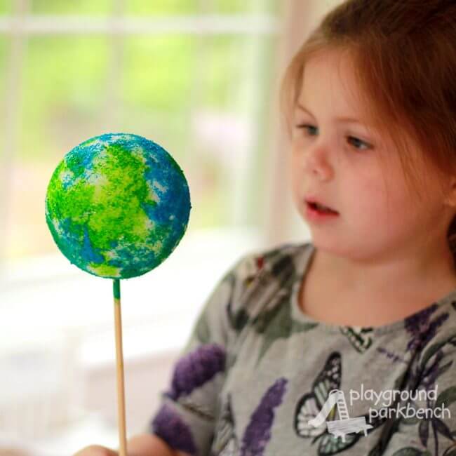 Easy-To-Make Earth Model Project Idea For Kids