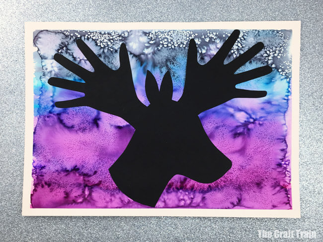Easy-To-Make Handprint Rudolph Art Idea For Kids