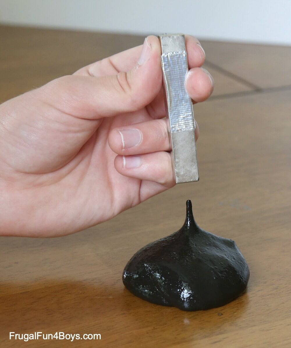 Easy-To-Make Magnetic Slime Idea for Preschoolers