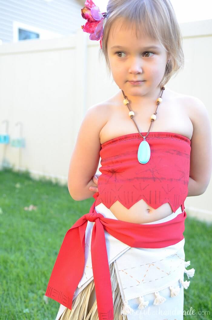 Easy To Make Moana Costume For Little Girls Moana Costume DIY Ideas for Kids