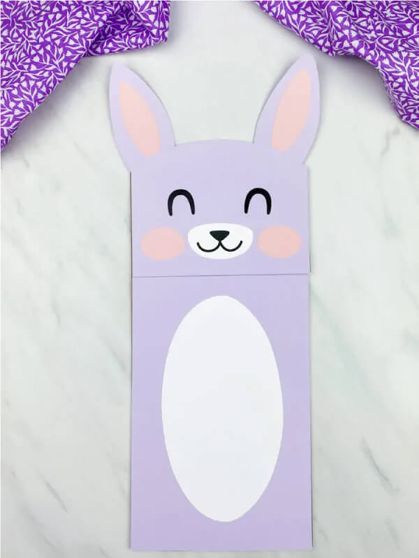 Easy-To-Make Paper Bag Bunny Crafting Idea
