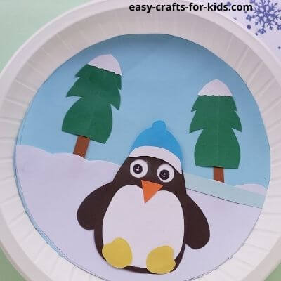 Easy-To-Make Paper Plate Penguin Craft Idea For Kids