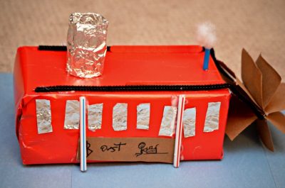 Easy to Make Tissue Box Steamboat Craft Project For School Tissue box projects for school