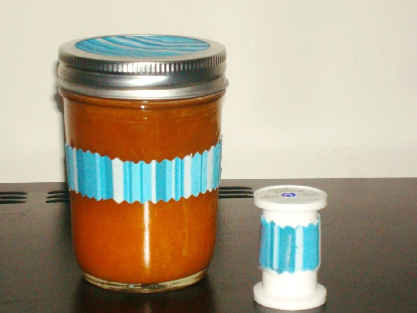 Easy To Make Washi Tape Craft Using Mason Jar Decorative Mason Jar Washi Tape Crafts