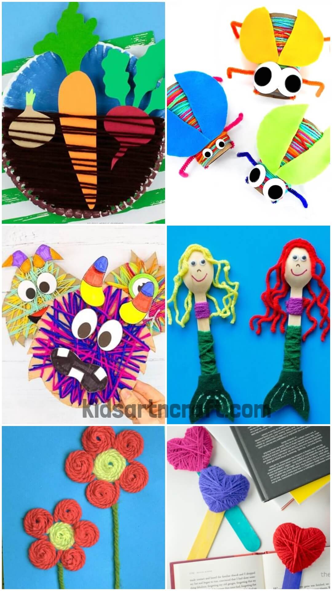 Easy Yarn Crafts for Kids