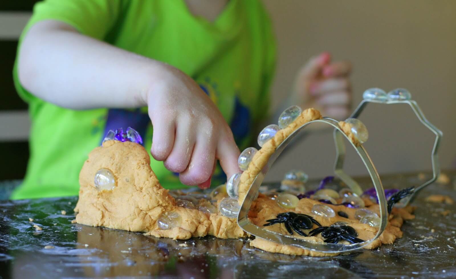 Edible Pumpkin Pie Play Clay Activity For Preschoolers
