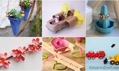 Egg Carton Crafts For Kids To Make With Adults