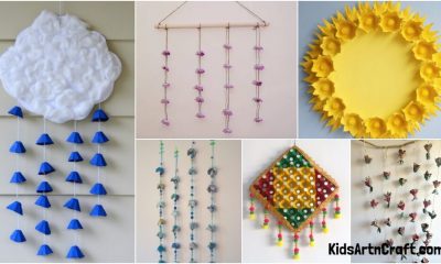 Egg Tray Wall Hanging Crafts