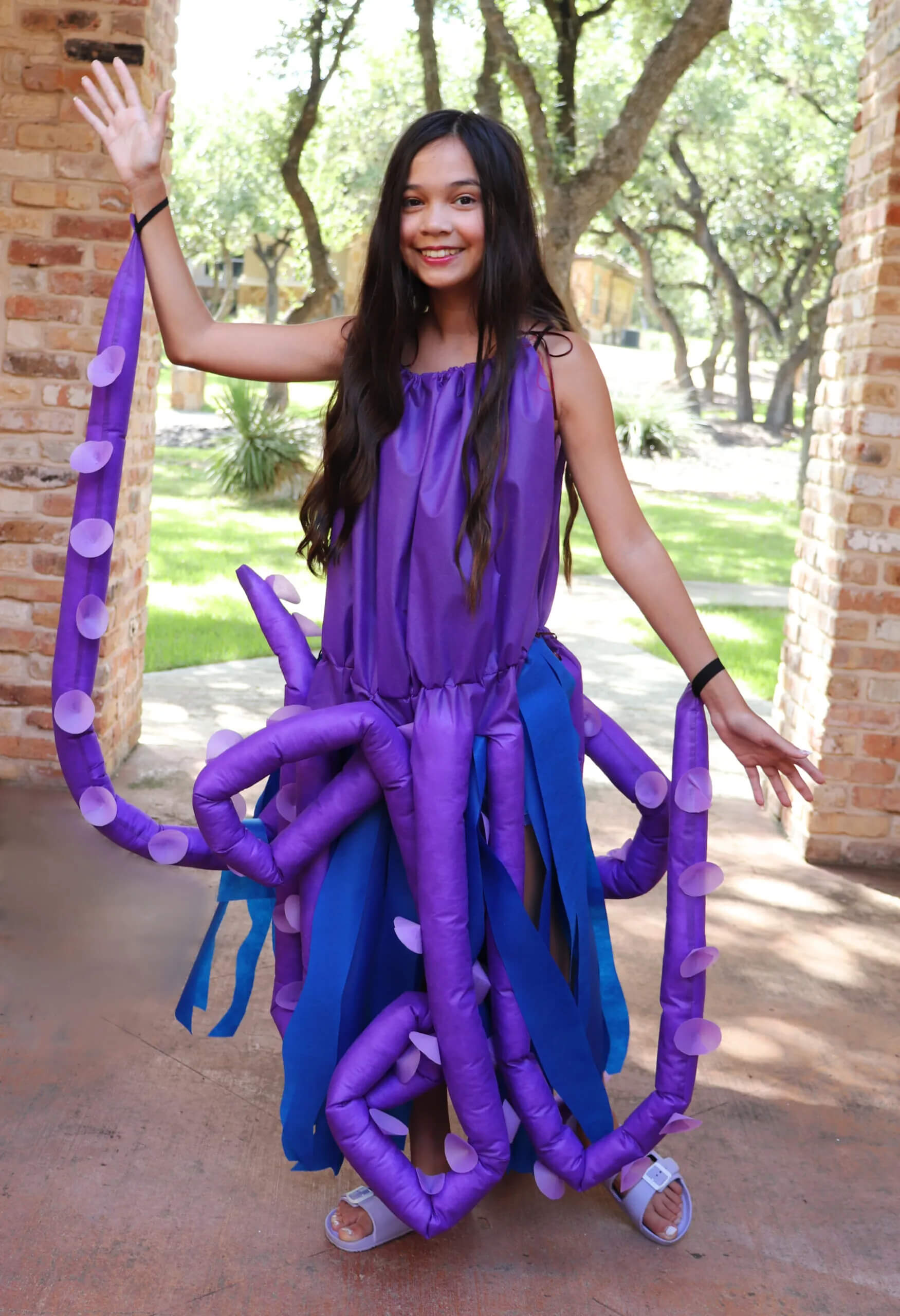 Eye Catching Octopus Themed Dress Tutorial For Kids