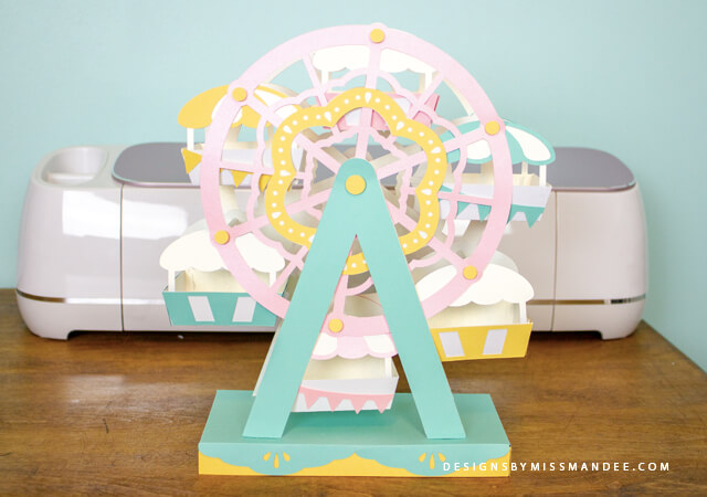 Fabulous Paper Cutting Ferris Wheel Art and Craft Ideas For Toddlers
