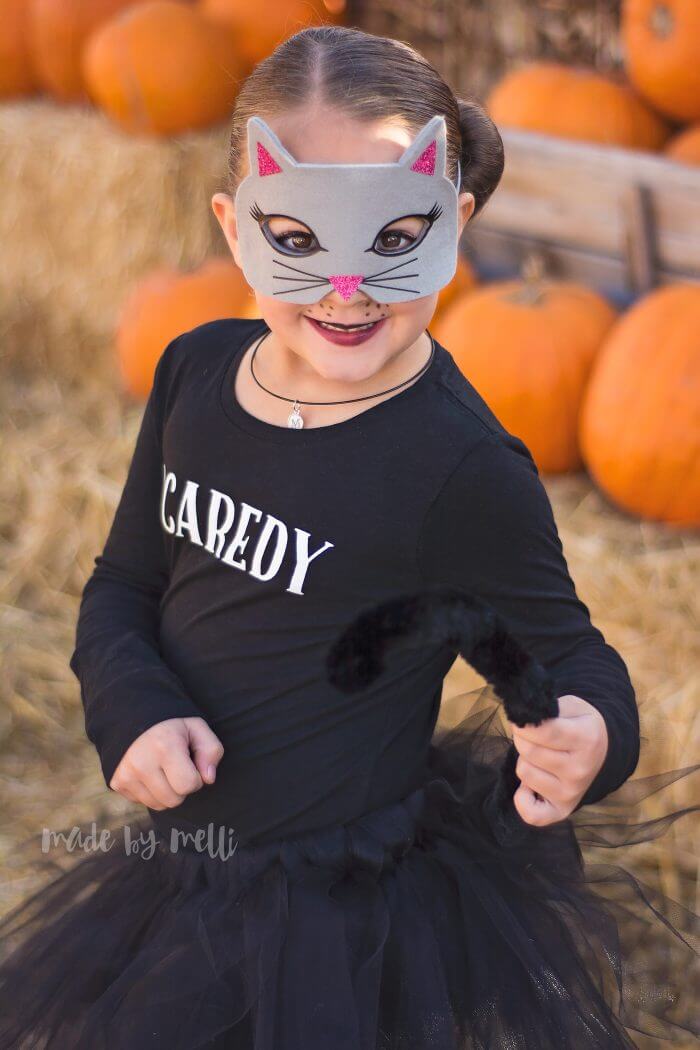 Fancy Cat Mask And Dress For Kids Fancy Dress CompetitionKitty Cat Costume DIY Ideas for Kids