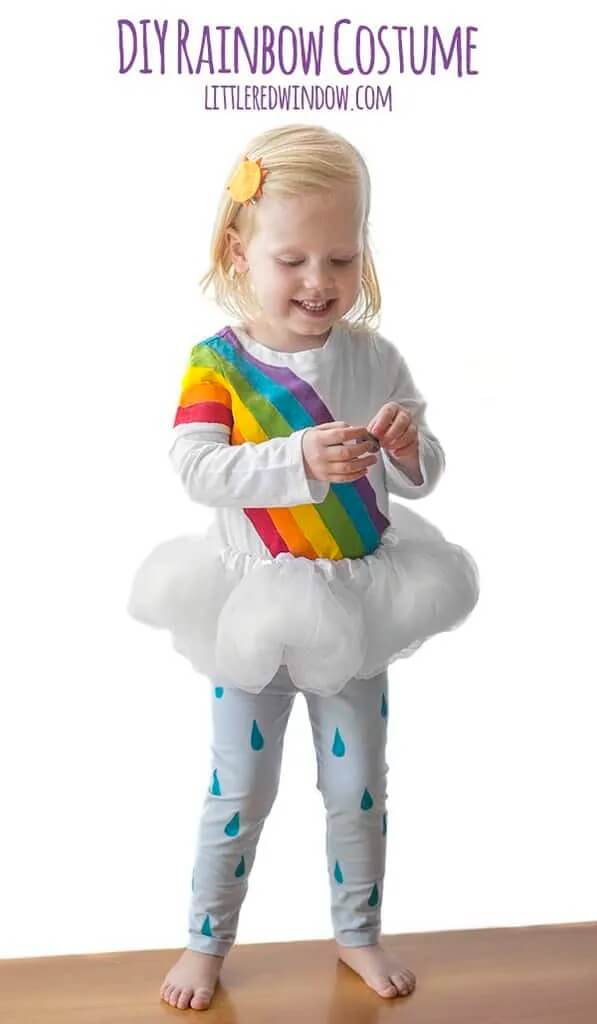 Fancy Rainbow Dress Ideas For Little Girls