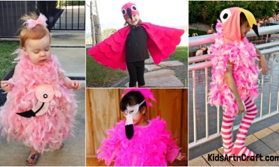 Flamingo Costume DIY Ideas for Kids