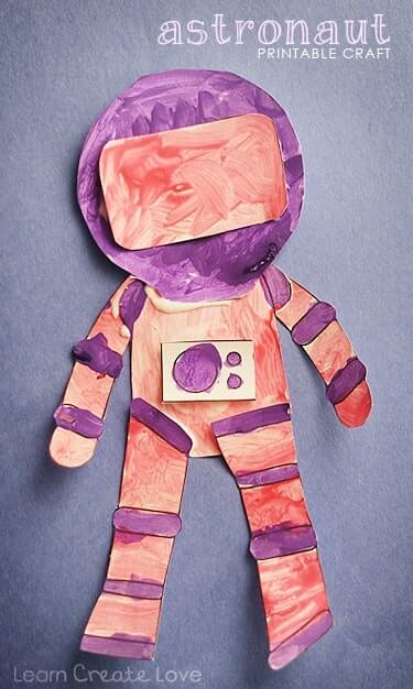 Fun & Easy Astronaut Craft Activity For Preschoolers