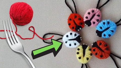 Fun And Easy DIY Fork Ladybird Craft Ideas For Kids DIY Fork Craft Ideas