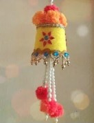 Fun And Easy Pom-Pom & Paper Cup Wall Hanging Craft