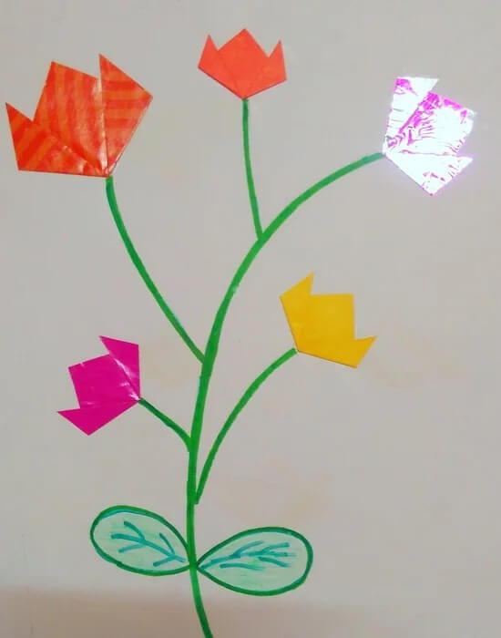 Fun And Quick Basant Panchami Lotus Origami Crafts Activities for Kids Basant Panchami Crafts &amp; Activities for Kids