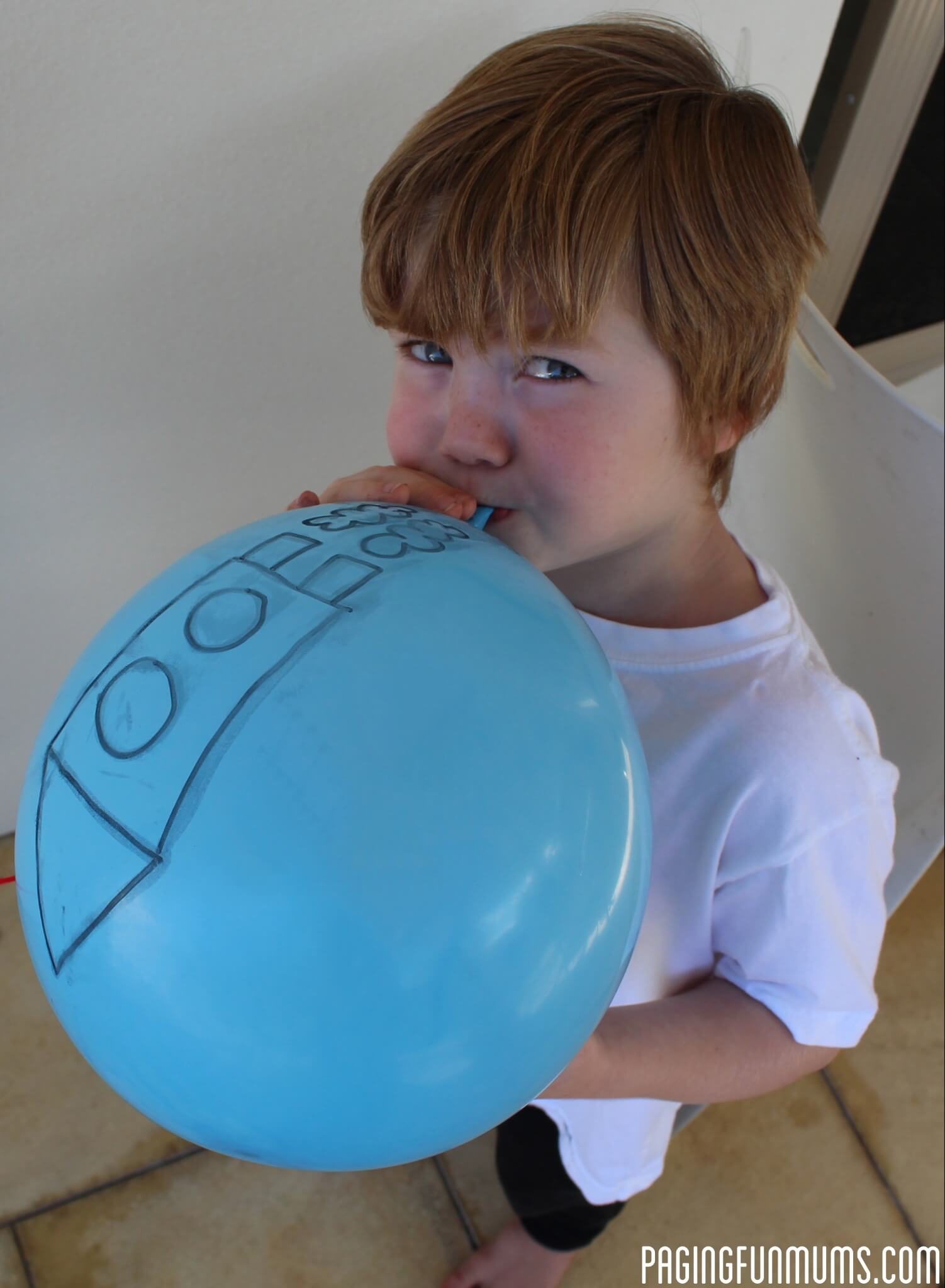 Fun & Simple Balloon Rocket Science Activity For Kids
