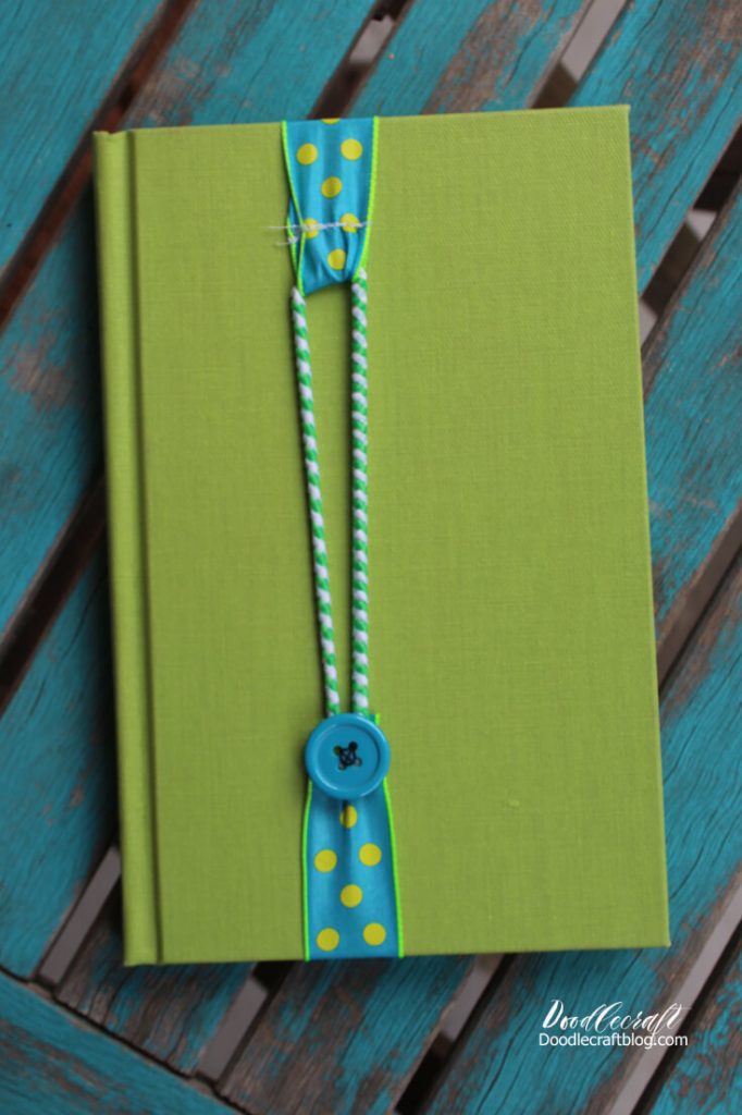 Fun Ribbon & Button B0okmark Craft At Home Simple &amp; Cute Button Bookmark Craft Tutorial