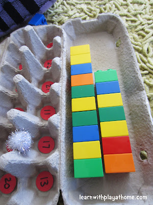 Fun-To-Learn Maths Game Idea For Toddlers Using Egg Carton