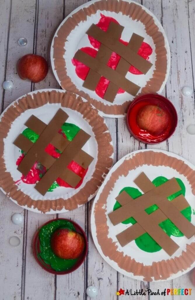 Fun to Make Apple Pie Craft Using Paper Plate Pie Crafts &amp; Activities