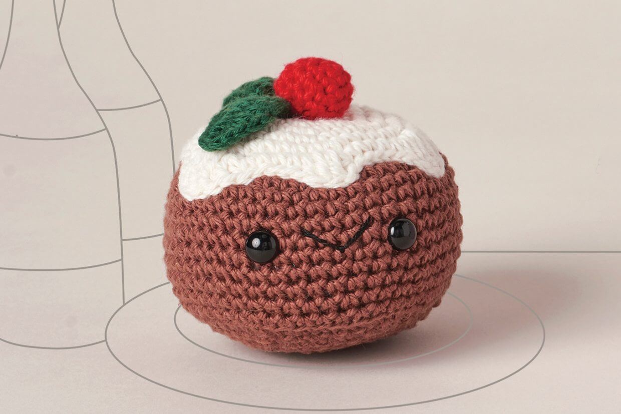 Fun To Make Christmas Pudding Using Crochet Crochet Patterns for Christmas 