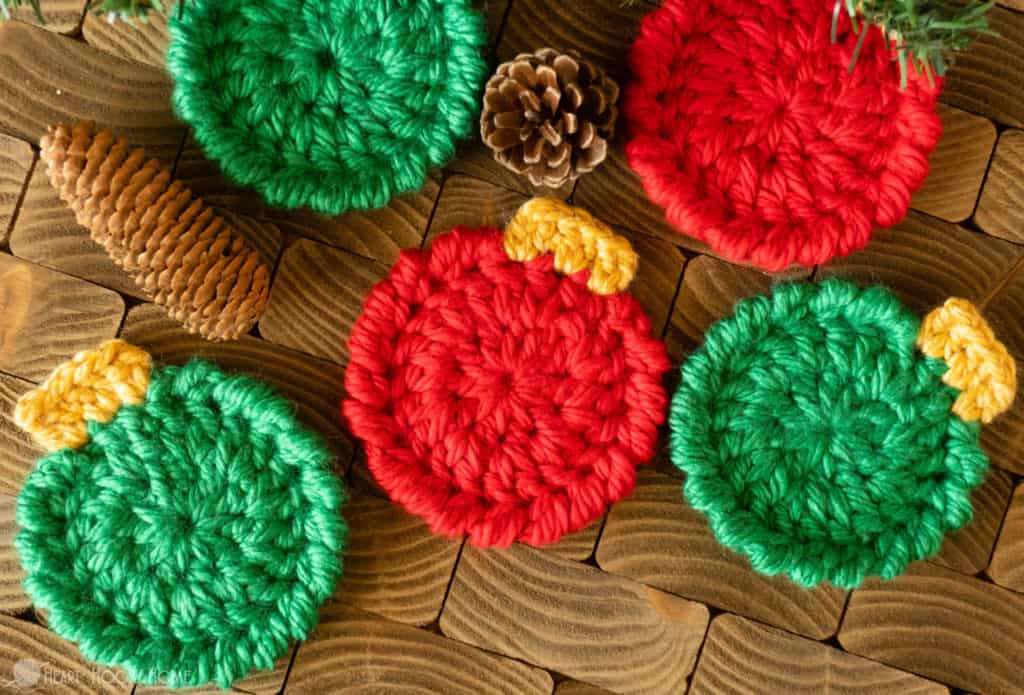 Fun To Make Decorative Christmas Ornament Coasters Craft
