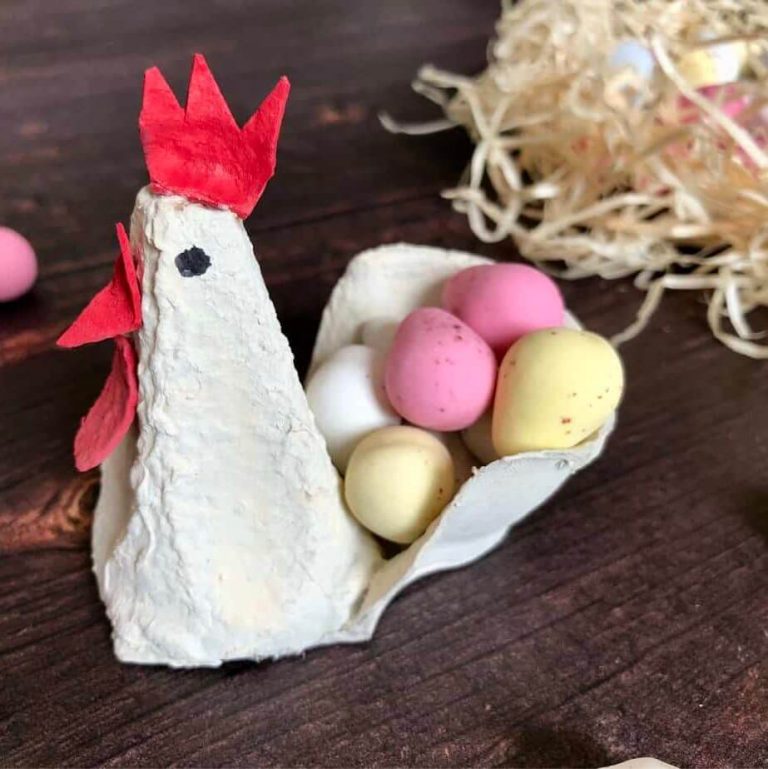 Egg Carton Easter Craft Ideas Kids Art & Craft