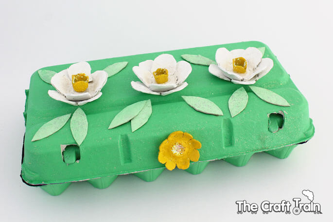 Fun-To-Make Egg Carton Jewelry Box Crafting Idea For Kids