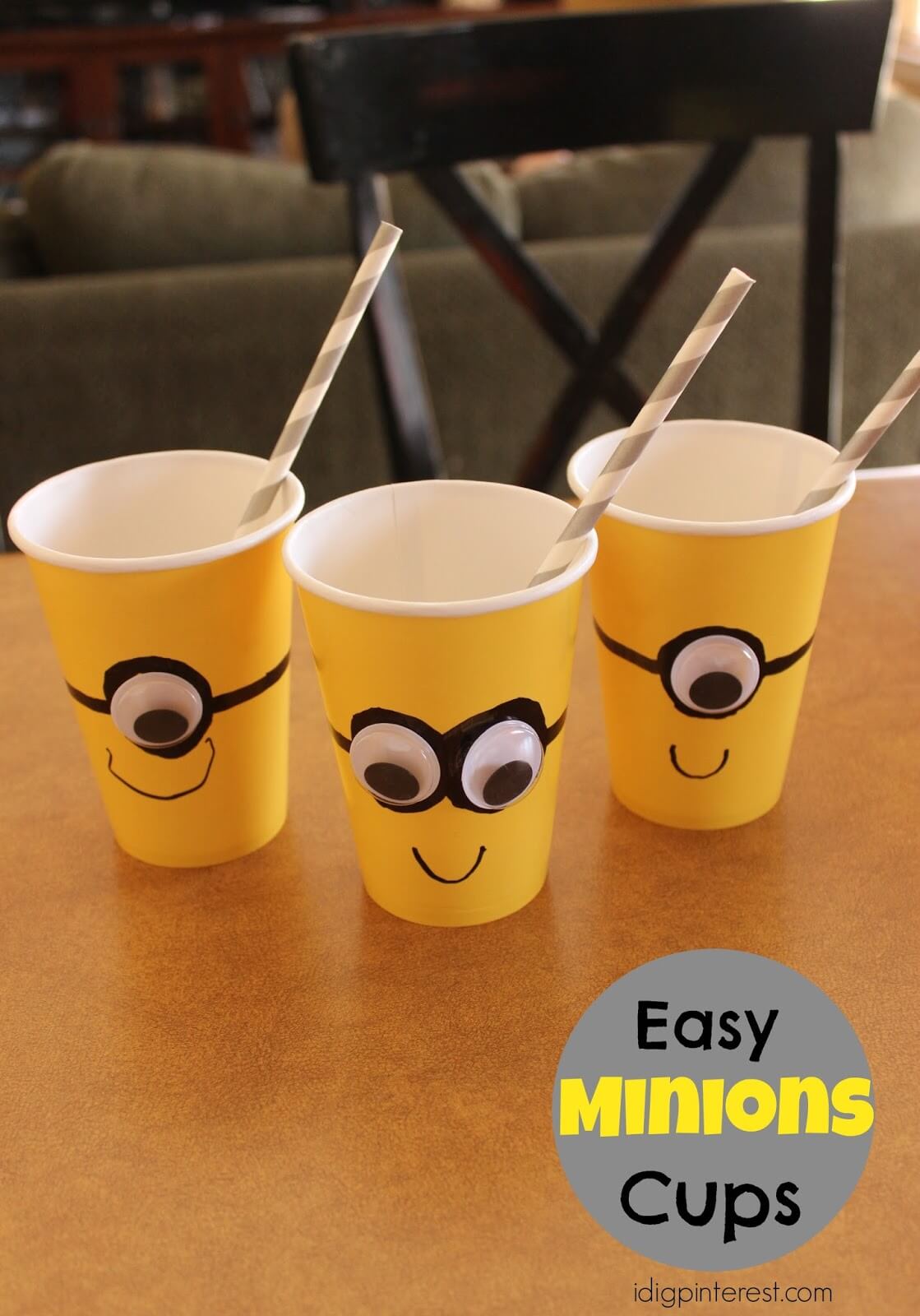 Fun To Make Minions Craft Idea Using Paper Cups