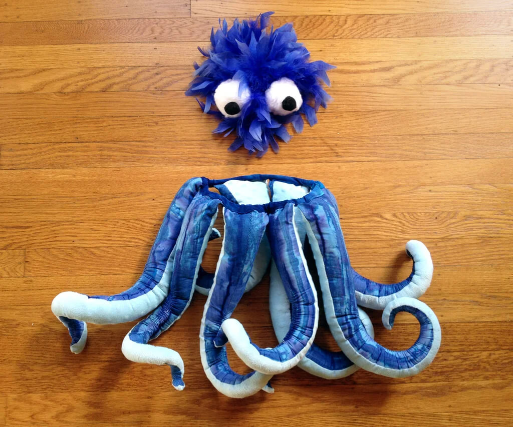 Fun To Make Unique DIY Octopus Costume