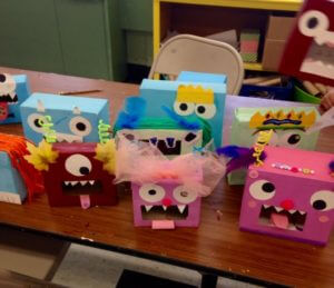 Funny Tissue Box Monster Craft For Preschoolers