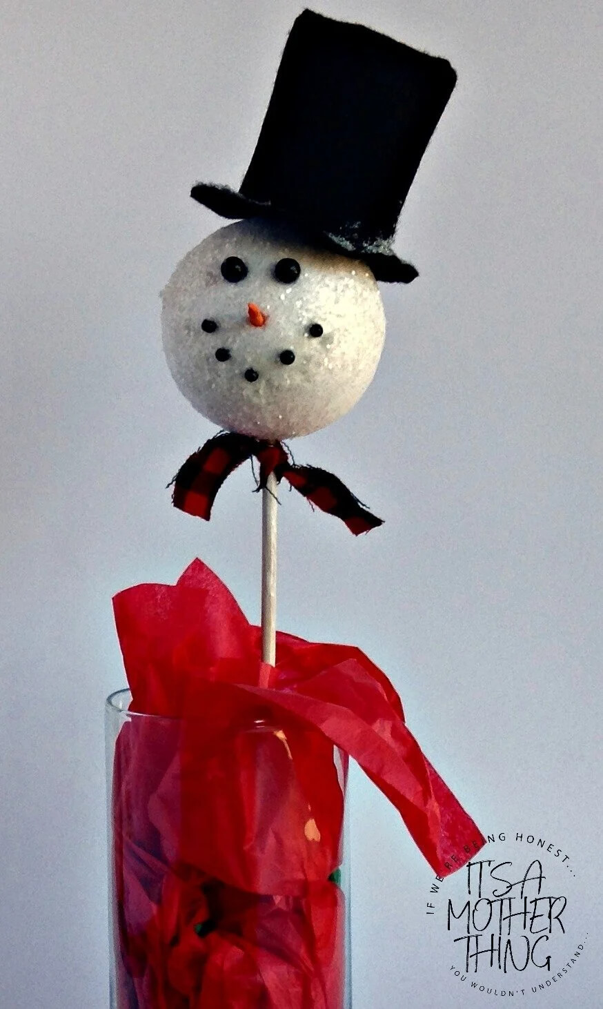 Gentle Snowman Ornament Craft Idea For Kids With Styrofoam Ball Styrofoam Balls Crafts &amp; Ornaments for Christmas