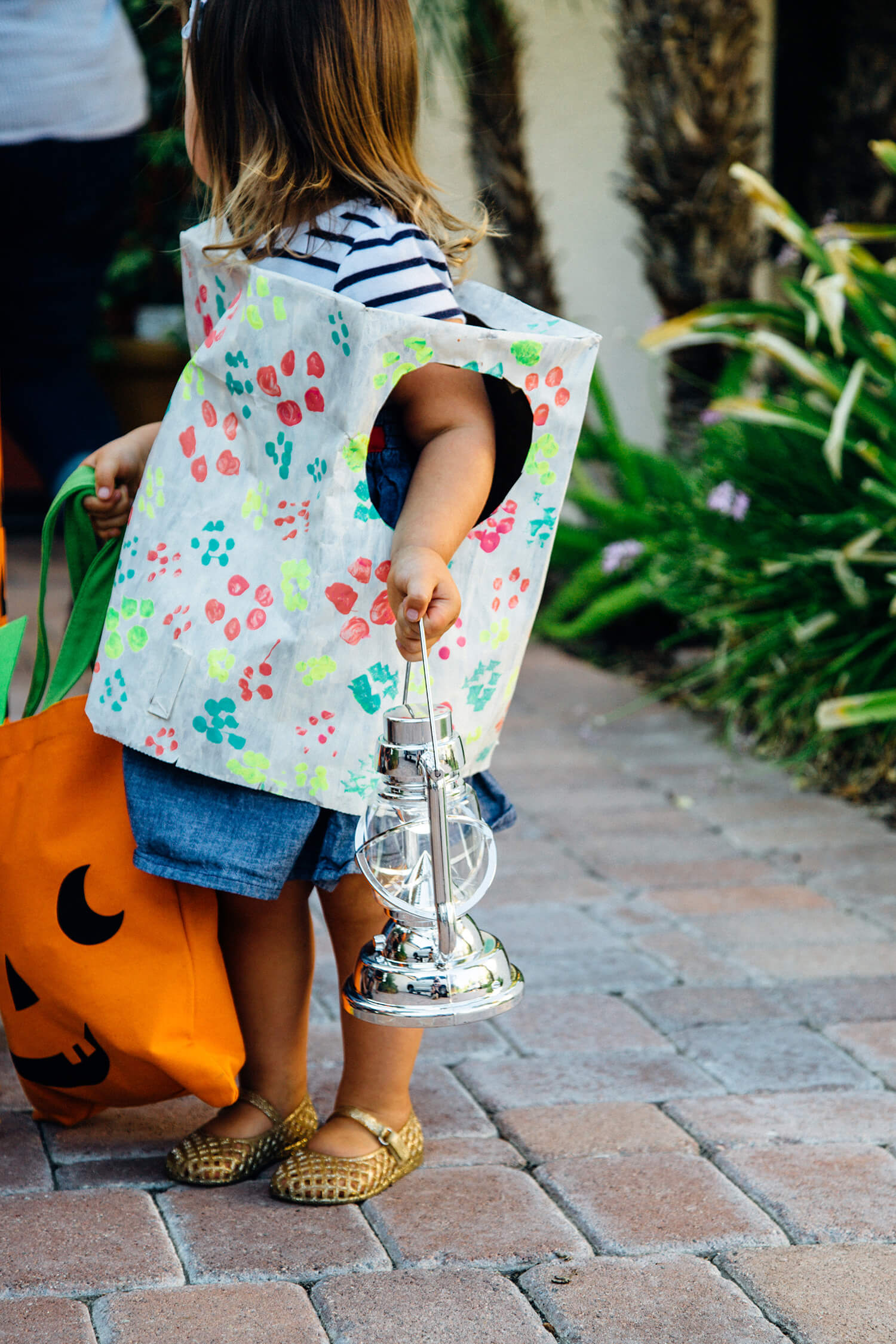 Halloween Paper Bag Costumes Idea For Kids