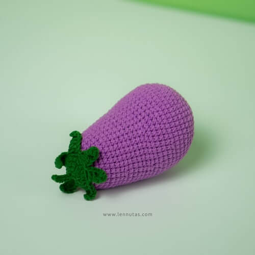 Handmade Brinjal Crochet Craft Ideas Crochet Vegetable Patterns 