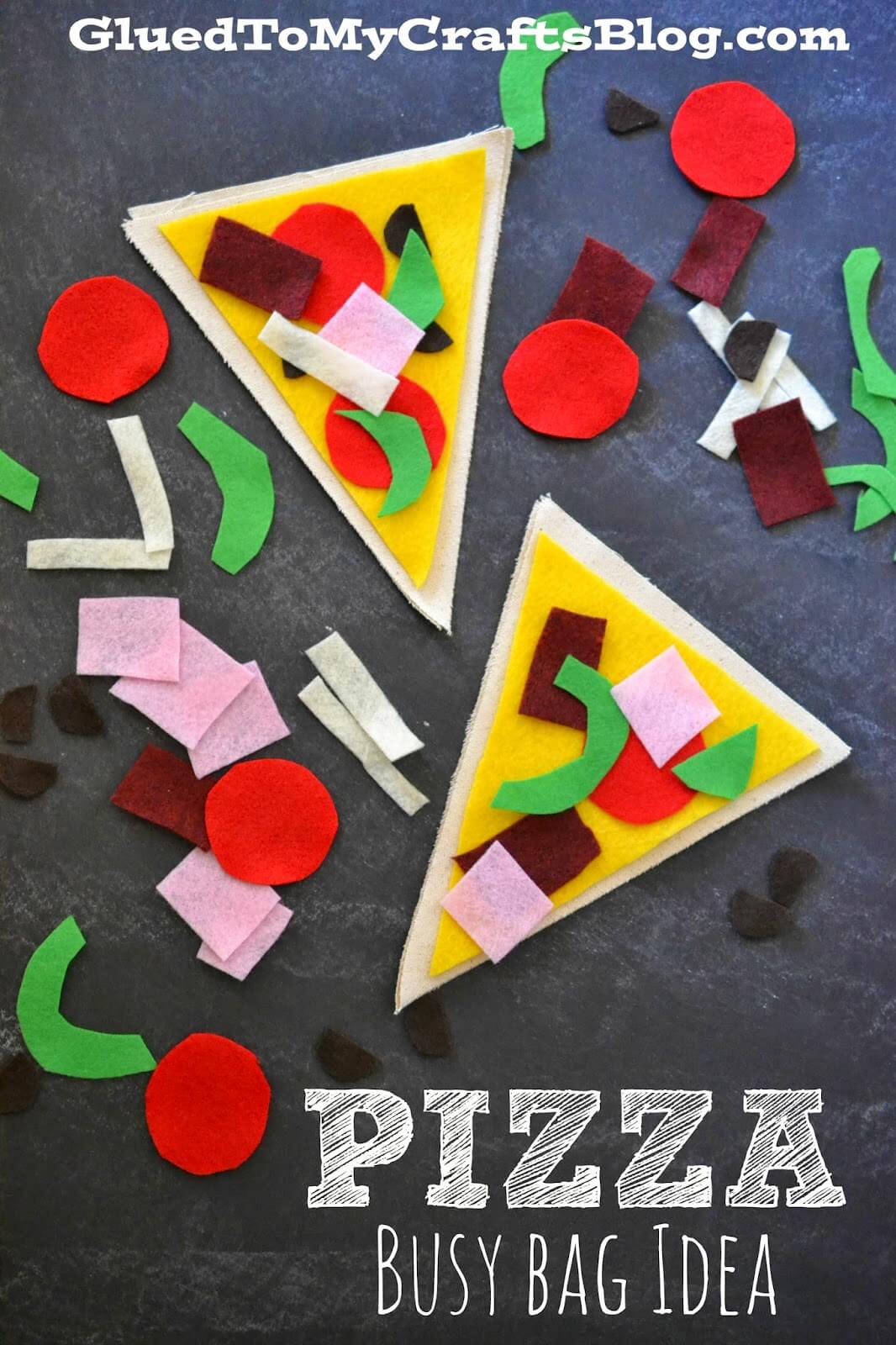 Handmade Pizza Slice Craft  For KidsPizza Crafts &amp; Activities For Kids 