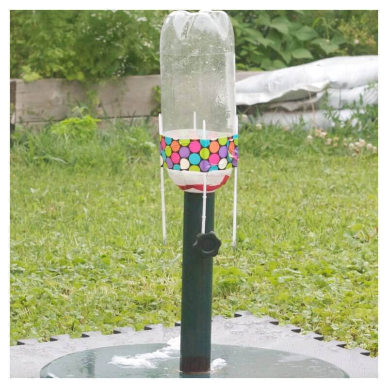 Handmade Soda Rocket Science Project With Plastic Bottle Outdoor Science Experiments for Kids