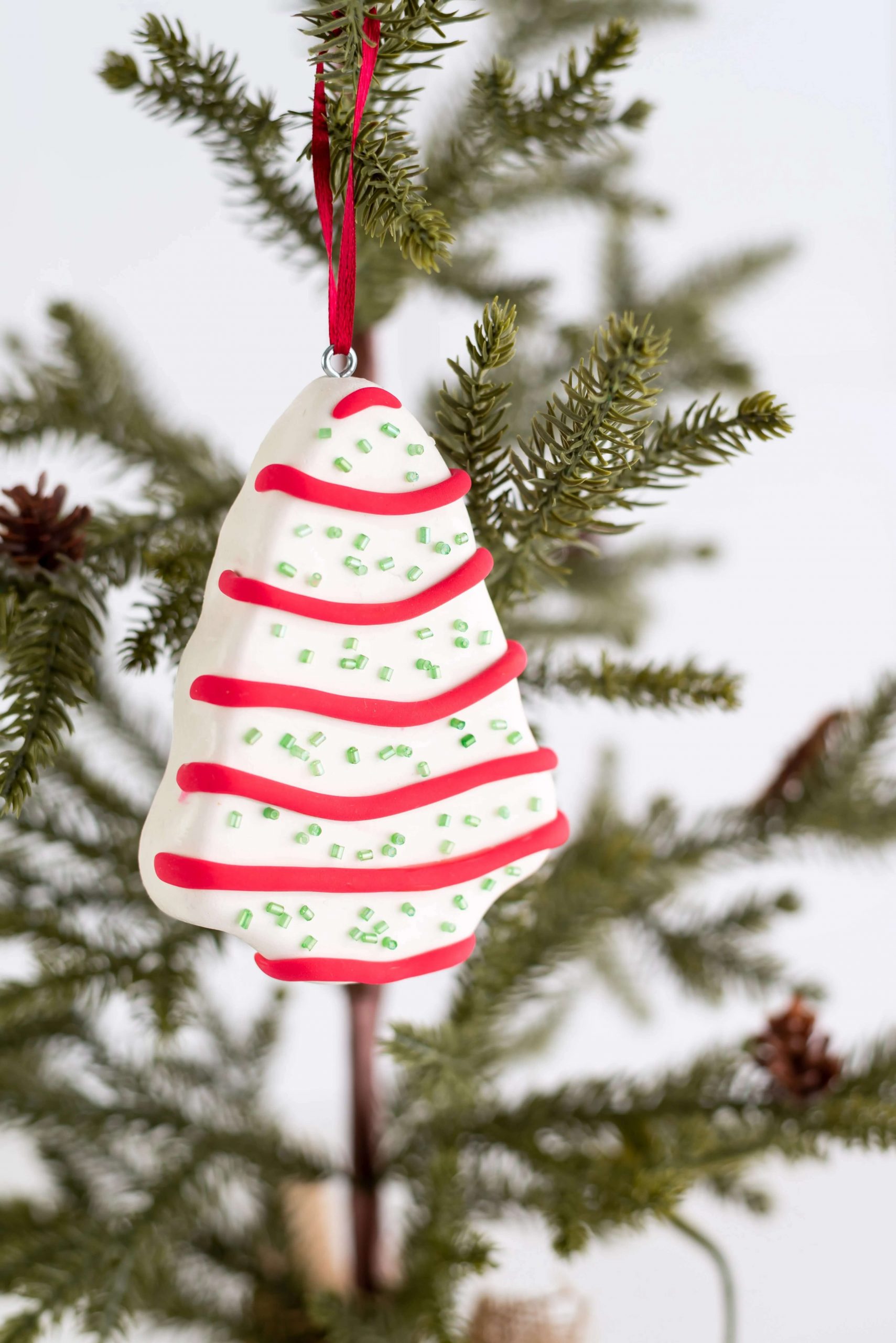 Handmade Tree Ornament Using Clay For Decoration